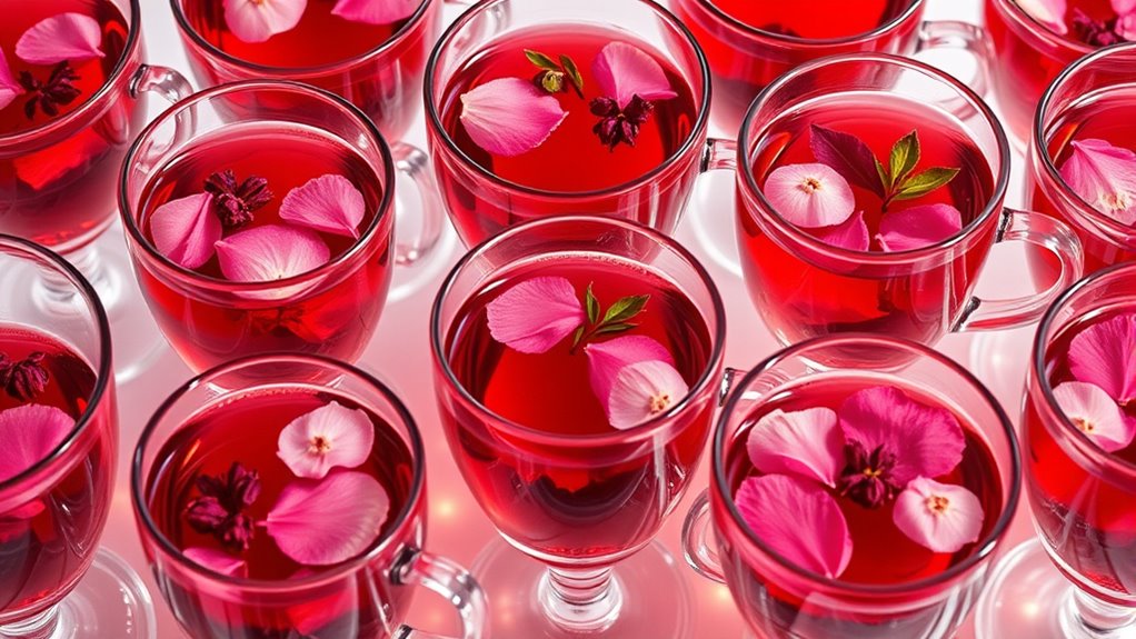 top rose hibiscus tea blends