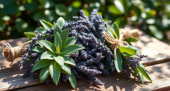 top sage lavender smudge packs