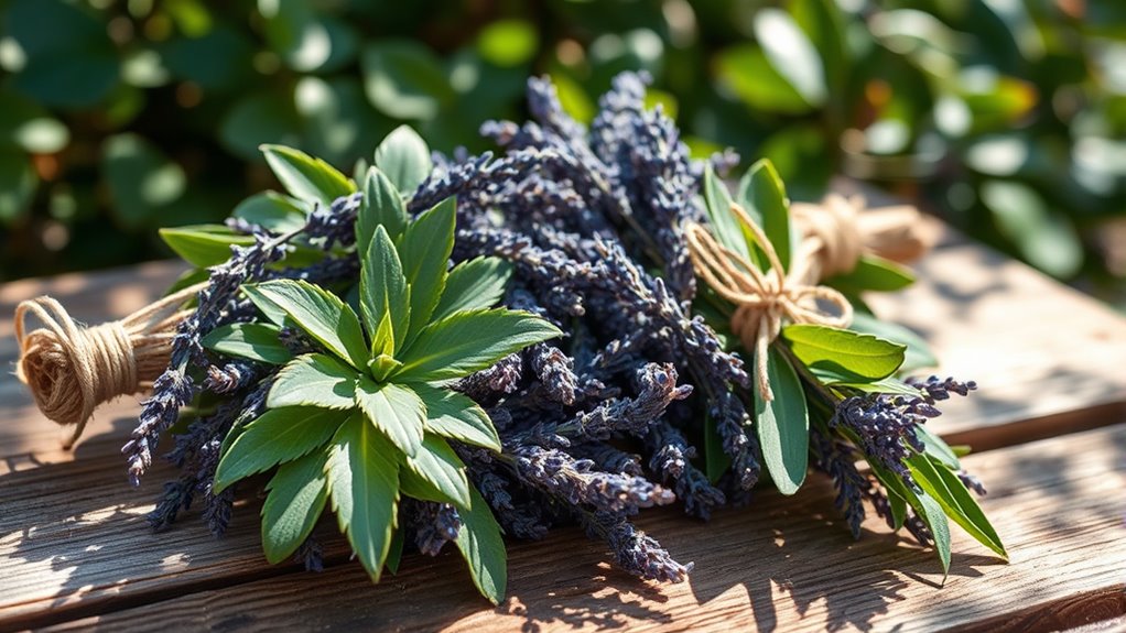 top sage lavender smudge packs