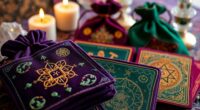 top tarot cloth and bag sets