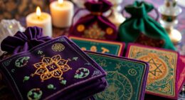 top tarot cloth and bag sets
