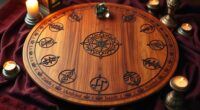 top wooden tarot altar boards