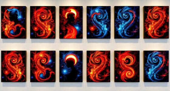 twin flame wall art prints