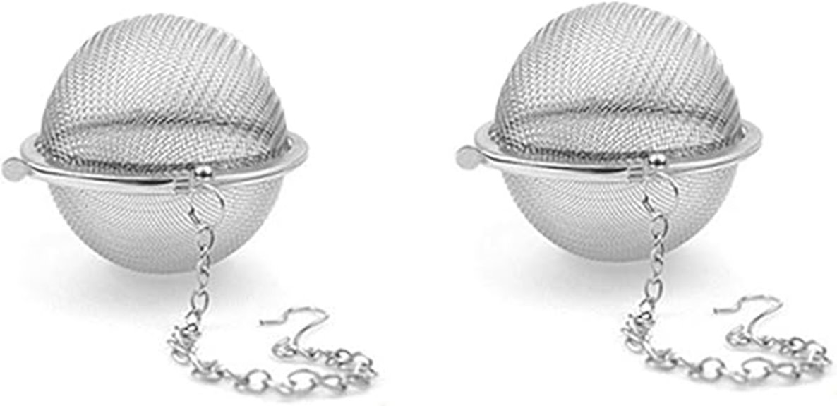 two piece tea infuser set