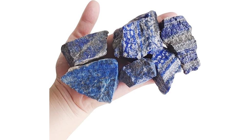 two pound raw lapis crystals