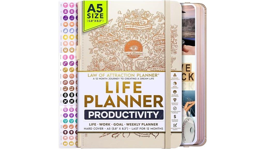 undated weekly monthly planner