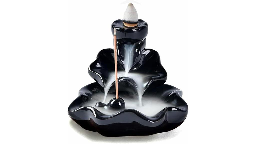waterfall incense burner aroma
