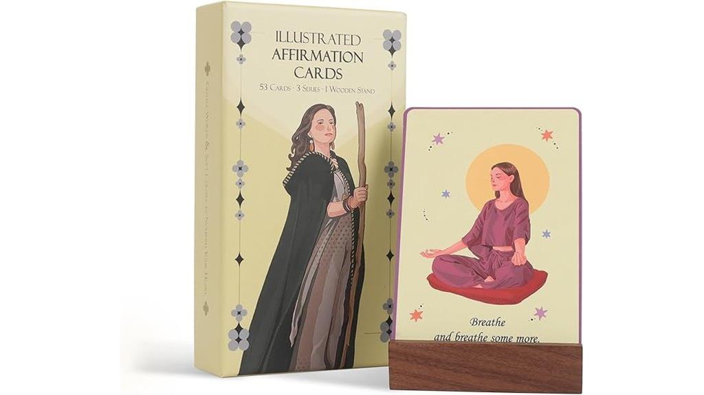women s affirmation card set