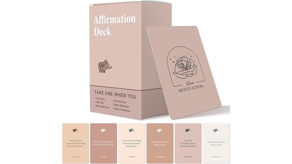 women s affirmation card set