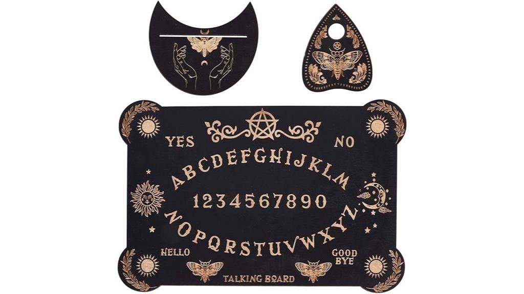 wooden tarot card display