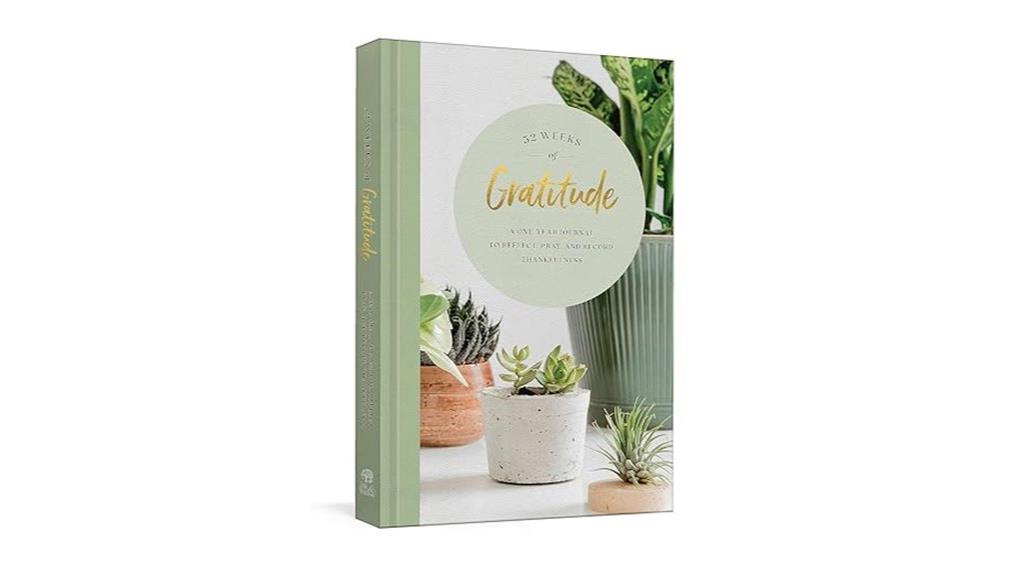 yearlong thankfulness journal