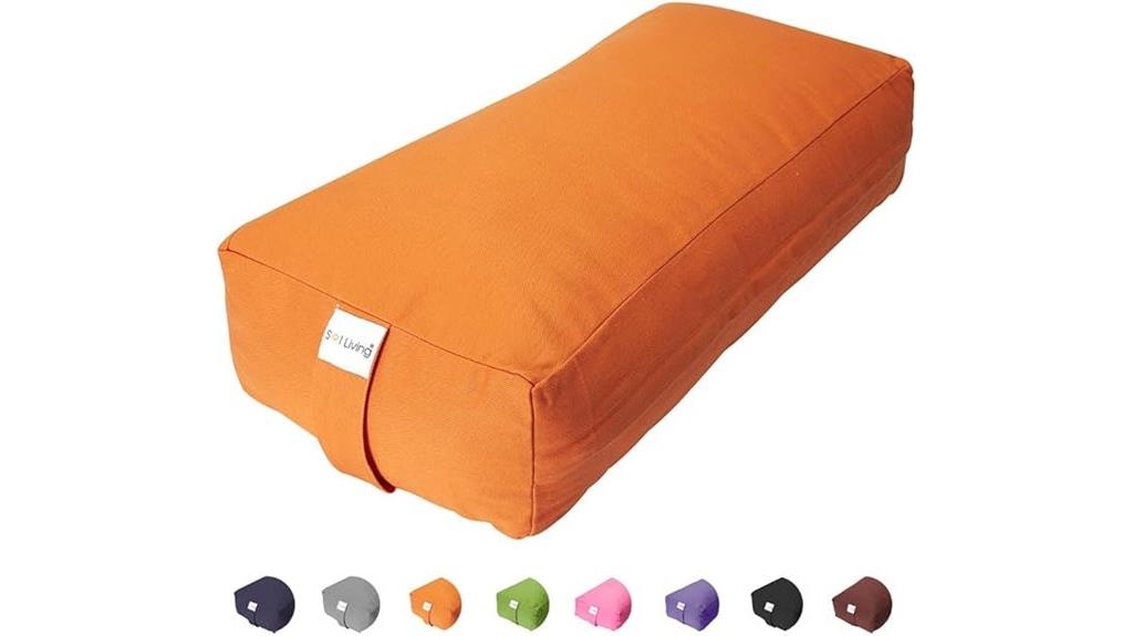 yoga bolster for relaxation