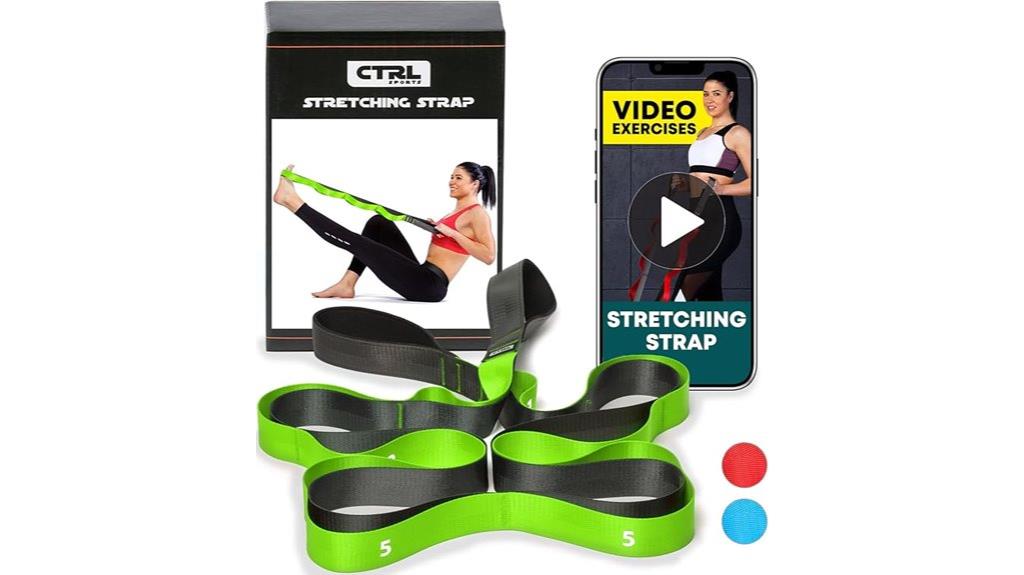 yoga stretch loop strap