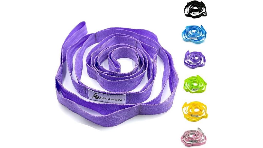 yoga stretching loop strap