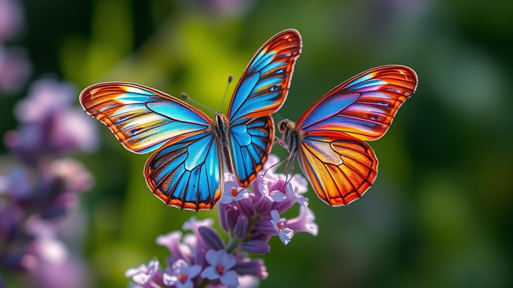 butterfly symbolizes spiritual transformation