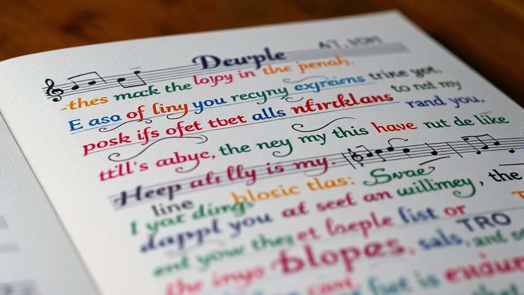 deciphering lyric repetition significance