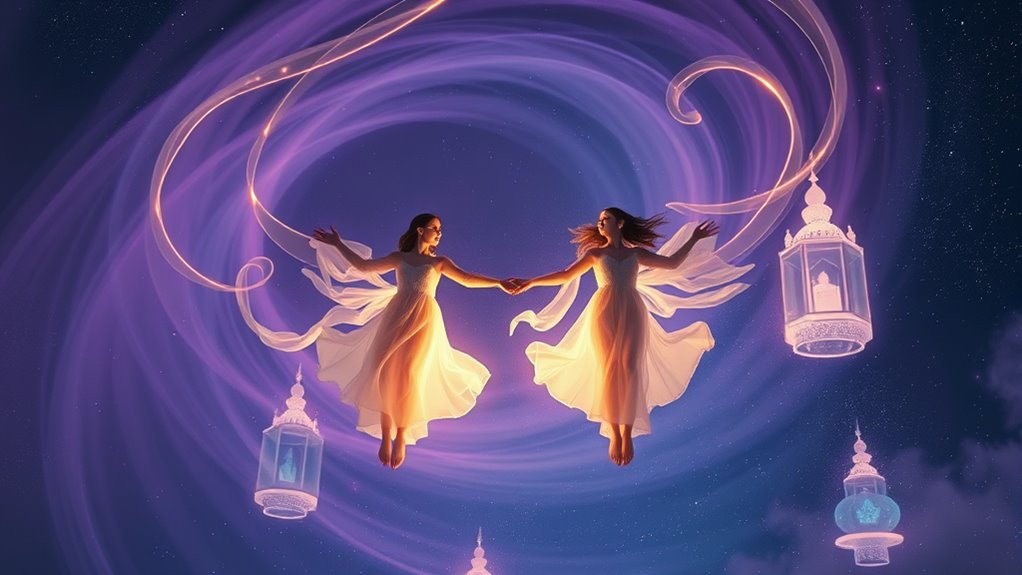 dreams connecting through teleportation