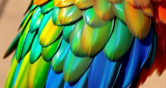 feather colors convey messages
