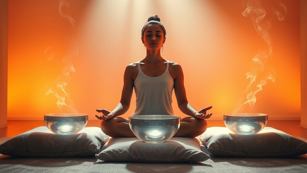 healing vibrations promote balance