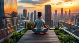 material and spiritual balance