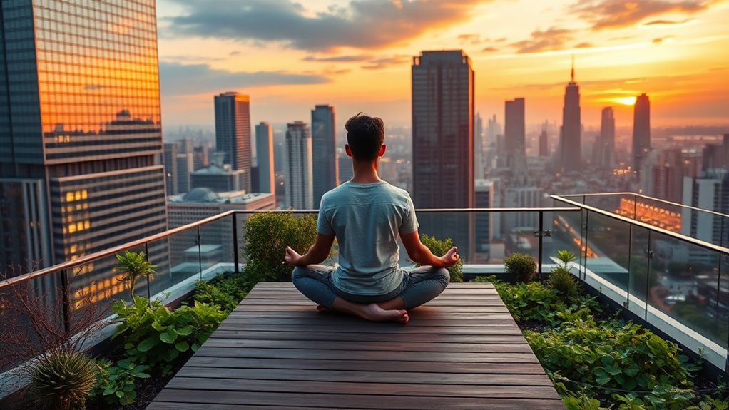 material and spiritual balance