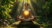 meditation links to higher self
