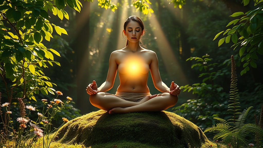 meditation links to higher self