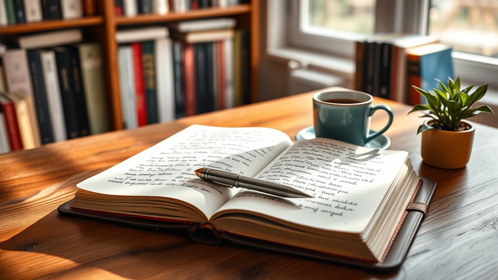 mindful journaling fosters awareness