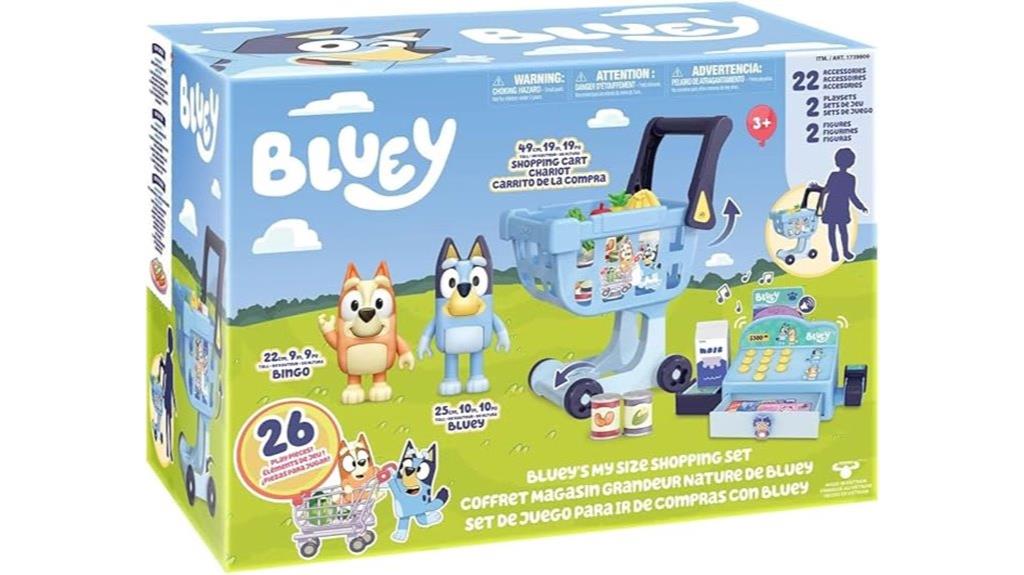 bluey s playful shopping set