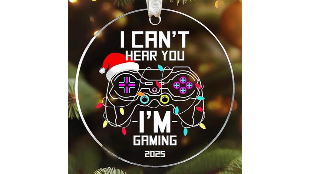 christmas gaming ornament decorations