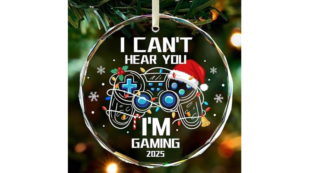 gaming christmas tree decorations