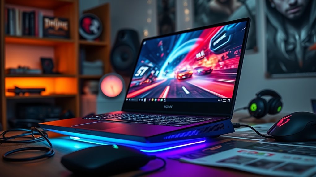 key gaming laptop factors