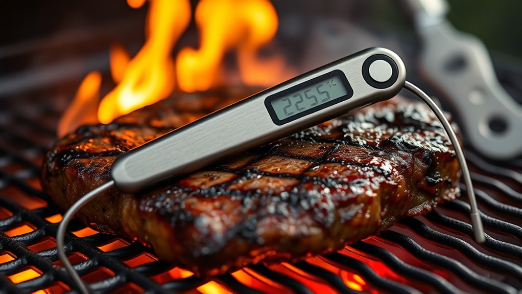 key grilling thermometer features