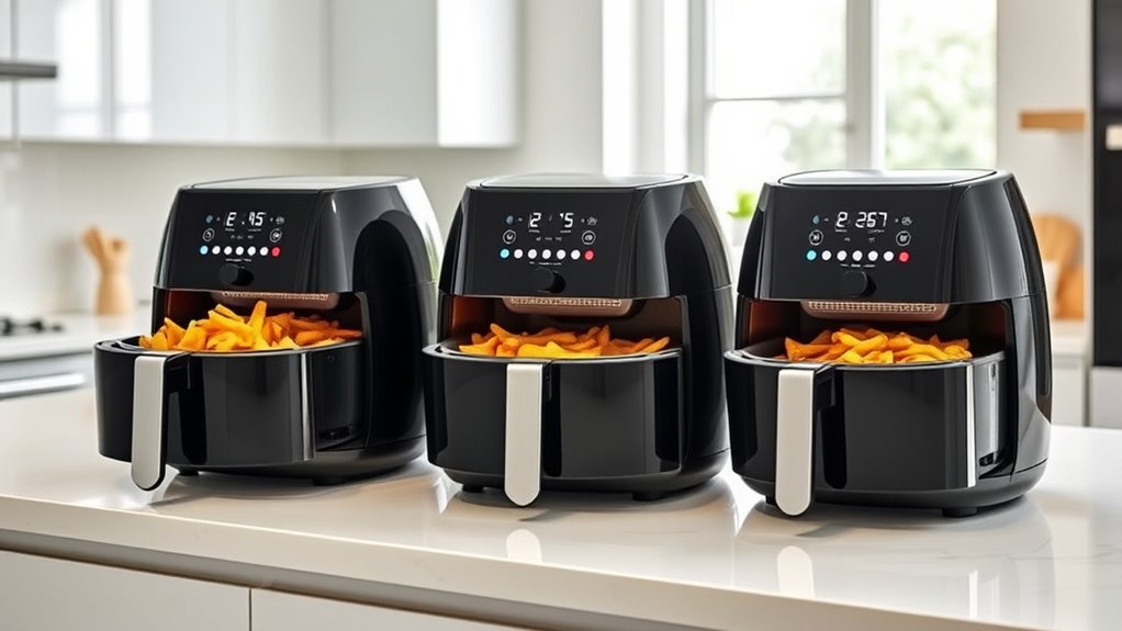 large family air fryers