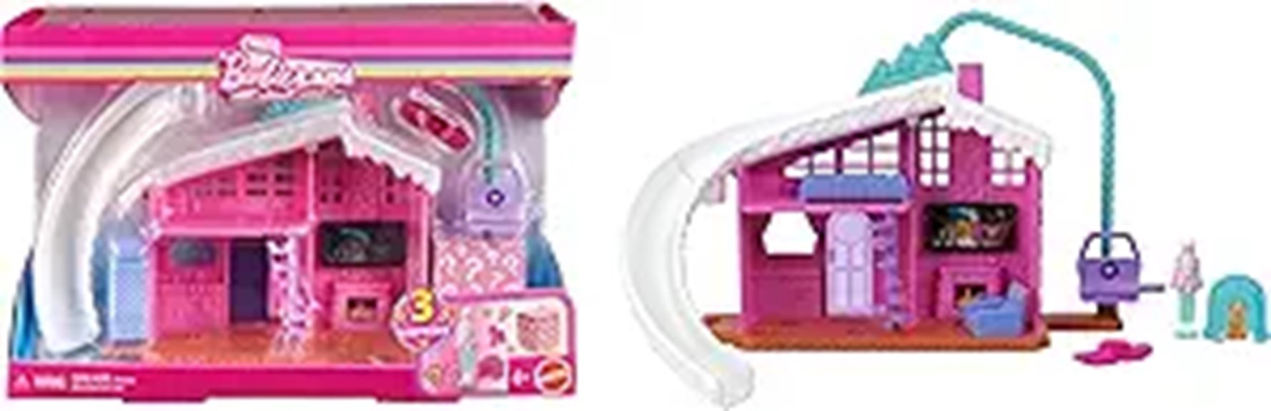mini barbie doll house