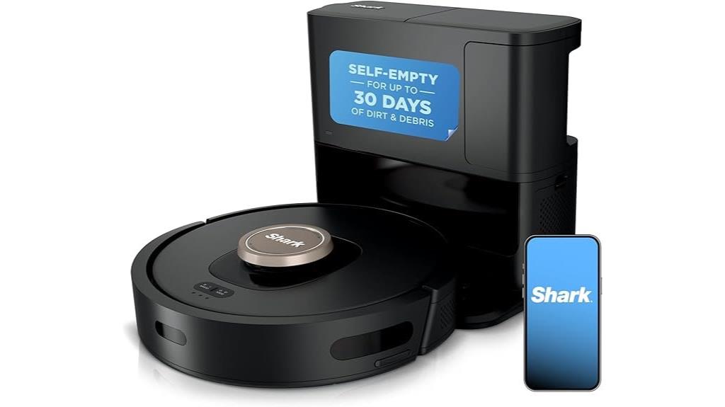 shark robot vacuum self empty