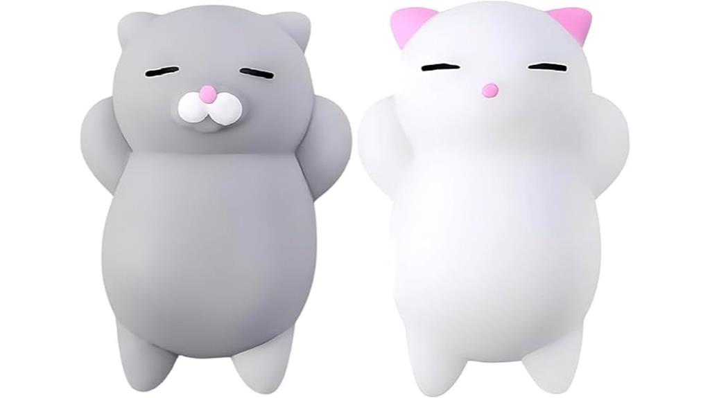 soft silicone kawaii kittens