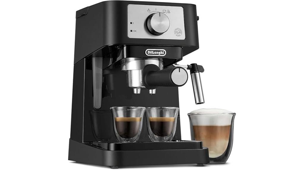stylish manual espresso maker