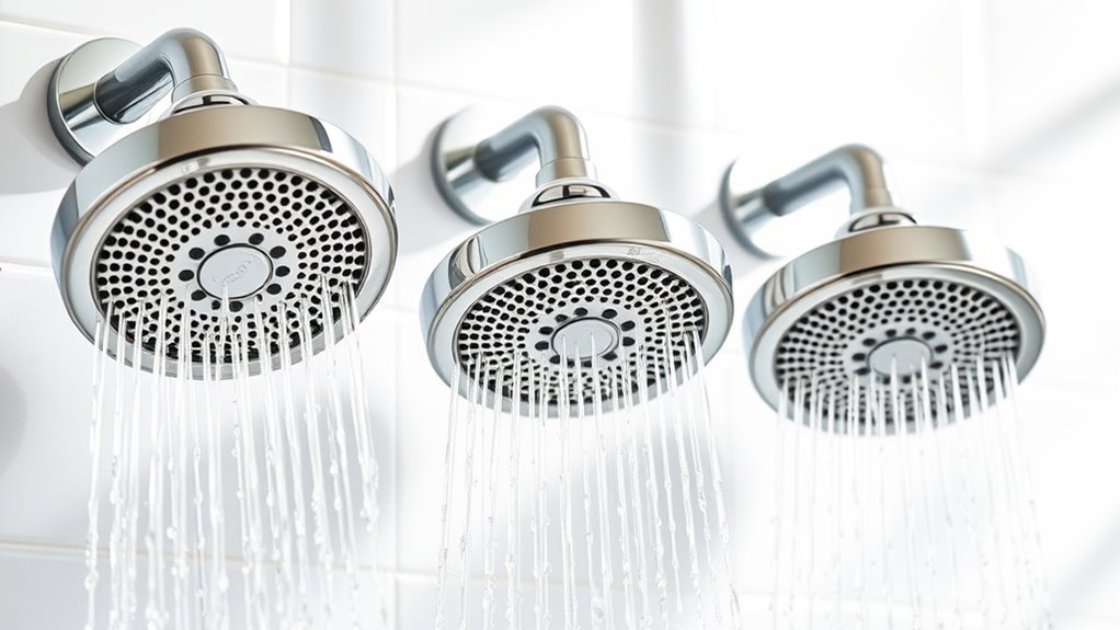 top filtered shower heads