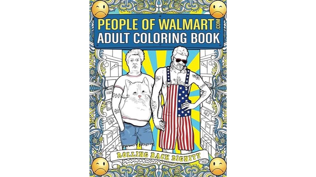 walmart shoppers coloring pages