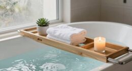 bath caddies promote relaxation