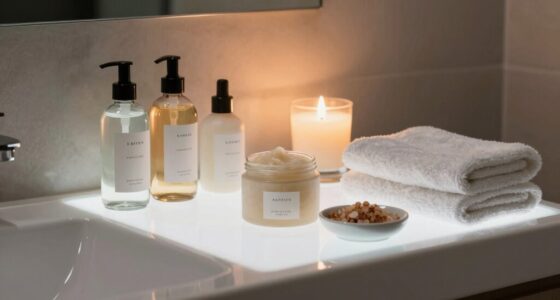 bathroom essentials for relaxation
