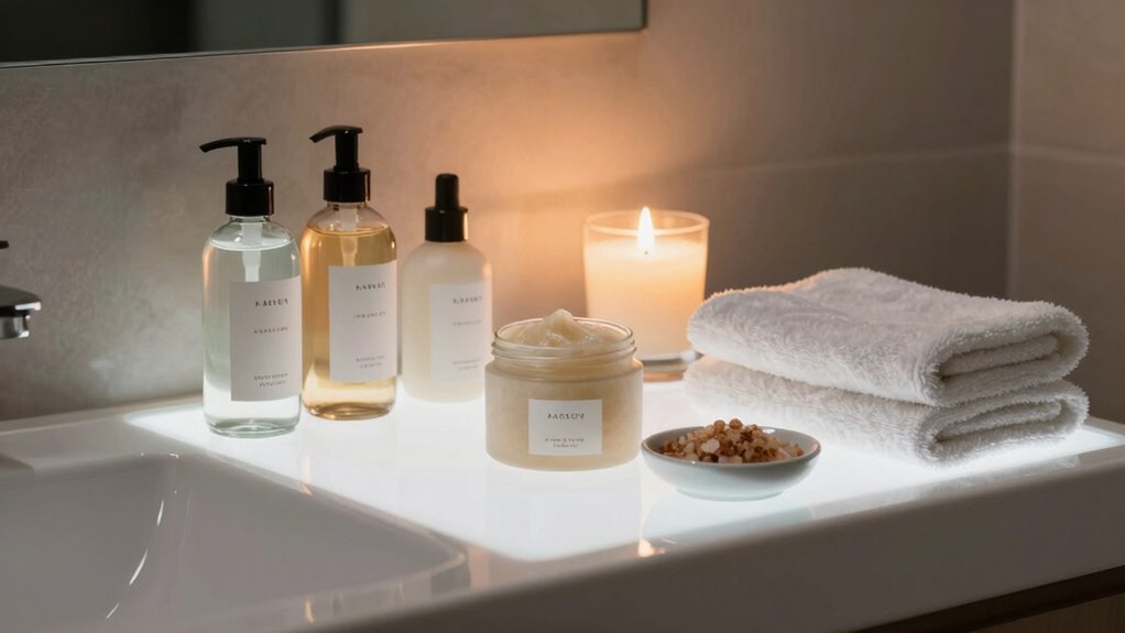 bathroom essentials for relaxation