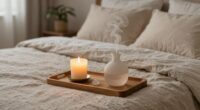 bedroom ambiance enhancing ritual