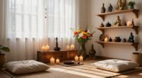 calm tidy spiritual environments