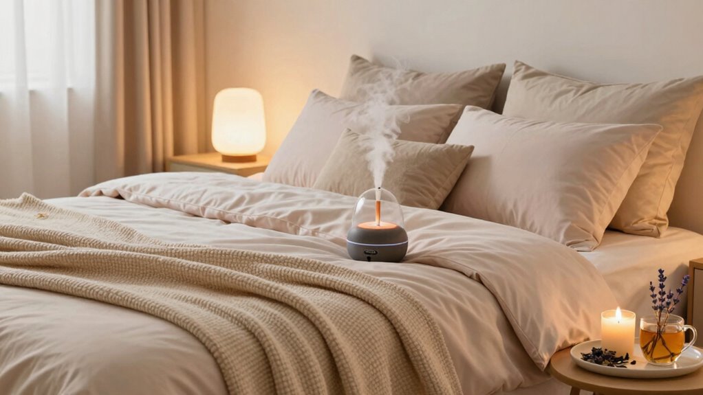create relaxing bedtime environment