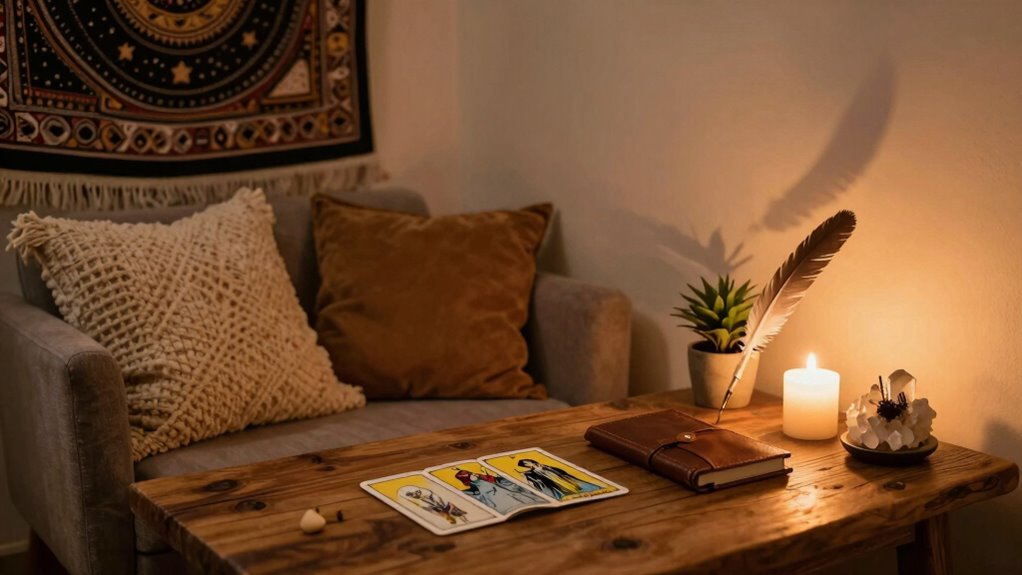 create sacred reflection space