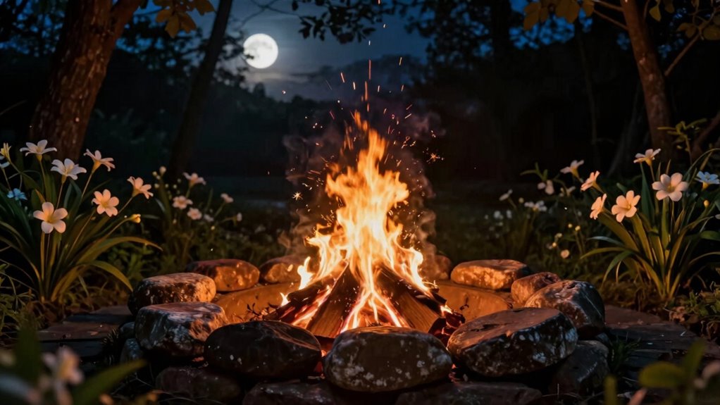 fire pits enhance sacred rituals