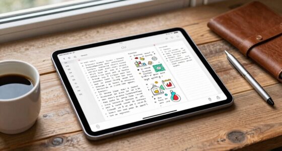 key tablet journaling features