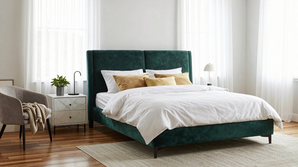 luxurious yet functional bedroom